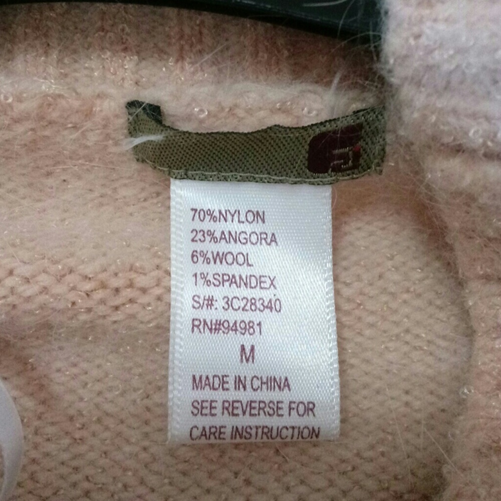 Angora sweater